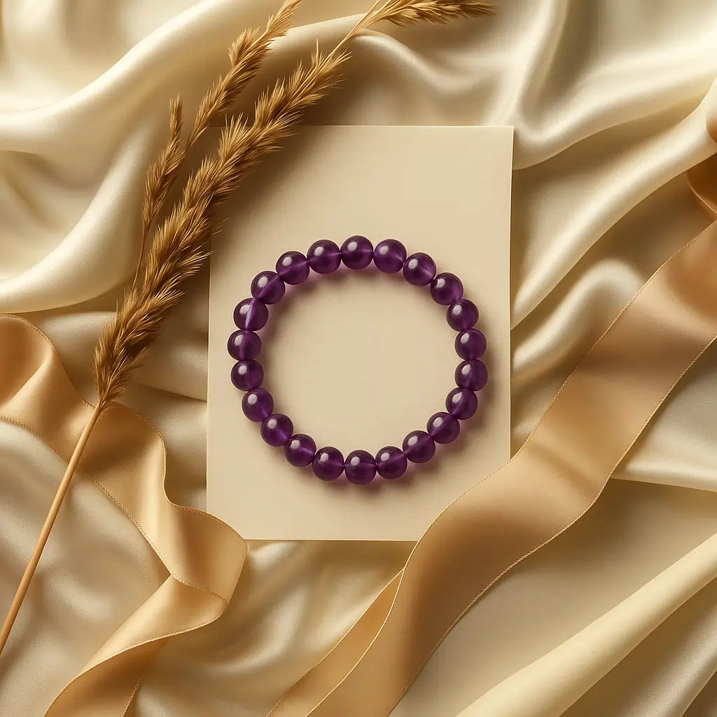 Amethyst Bracelet - For Building Confidence & Ensures Success