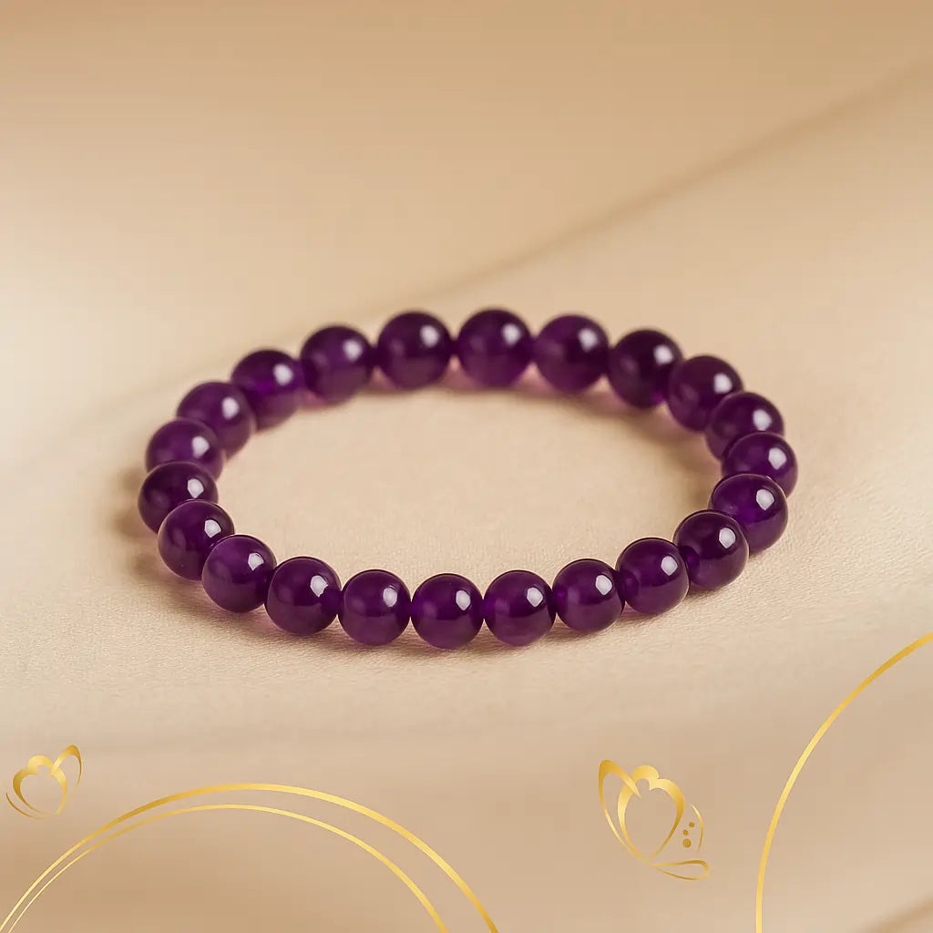 Amethyst Bracelet - For Building Confidence & Ensures Success