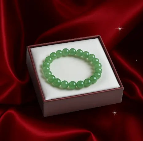 Green Aventurine Bracelet - For Sharp Mind & Academic Success