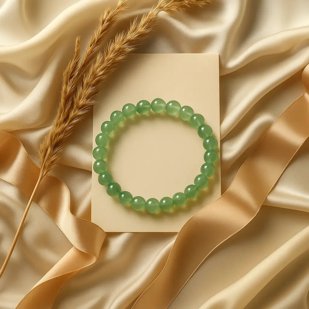 Green Aventurine Bracelet - For Sharp Mind & Academic Success