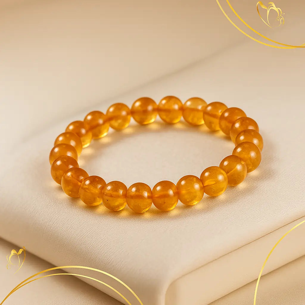 Citrine Bracelet - For Good Health and Fortune