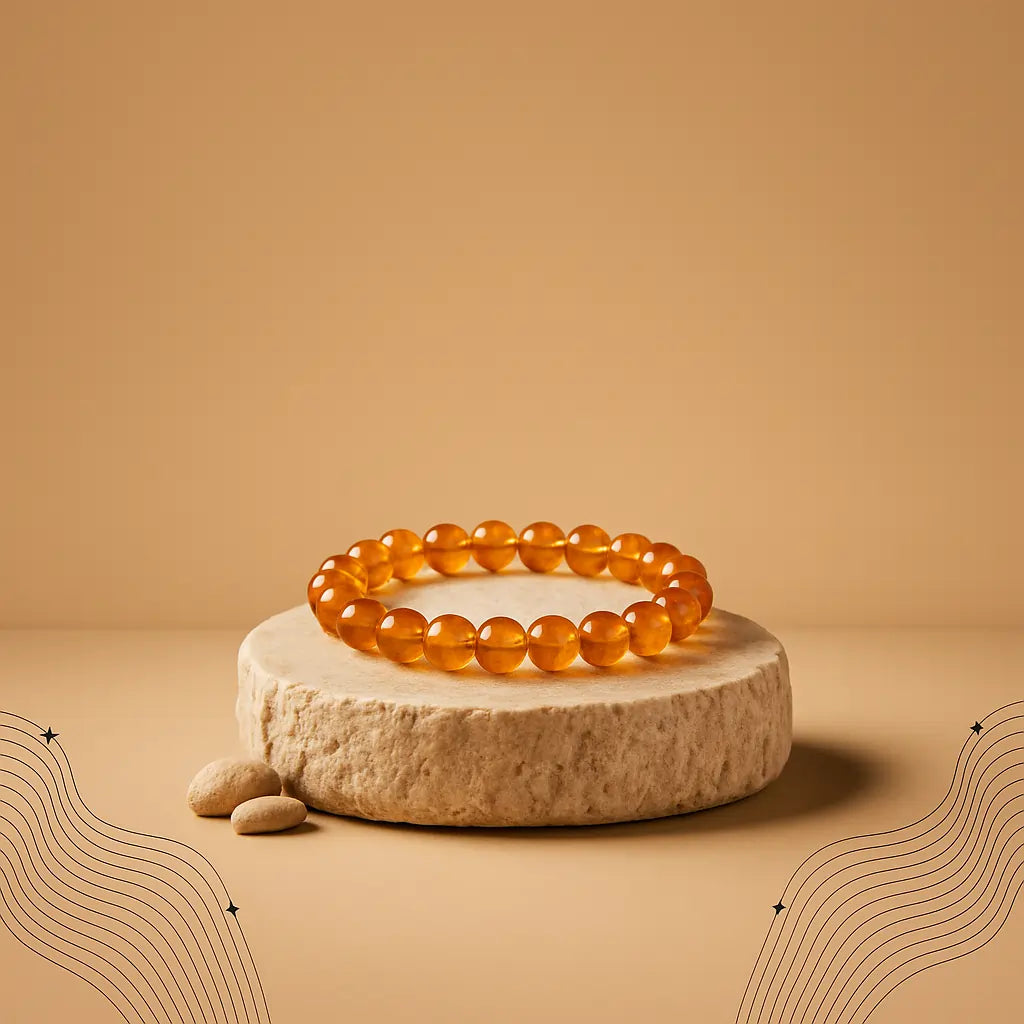 Citrine Bracelet - For Good Health and Fortune