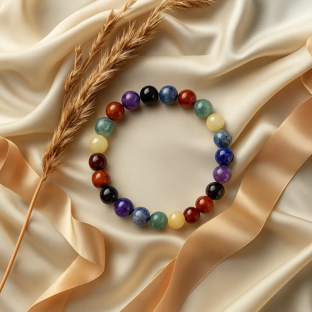 7 Chakra Bracelet- To Protect From Evil Energies