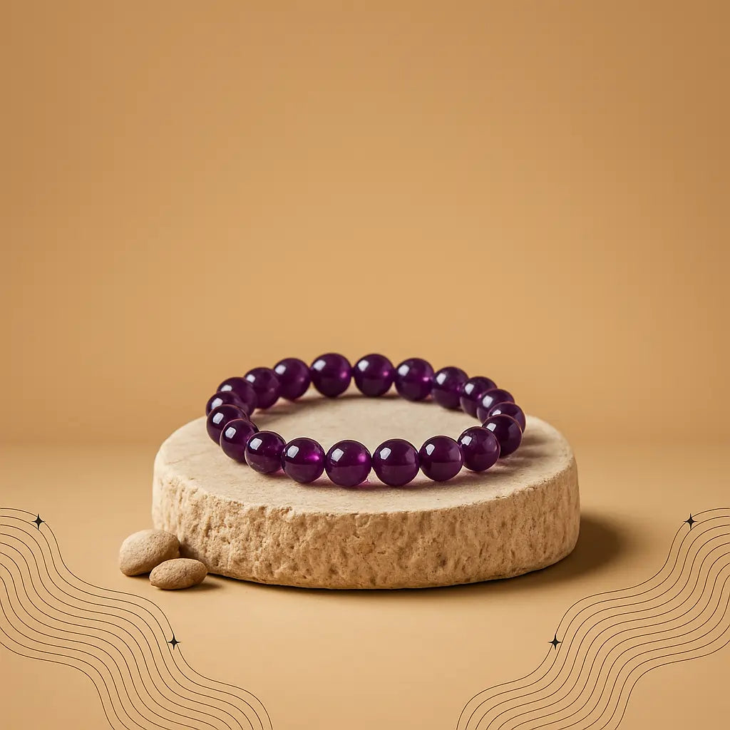 Amethyst Bracelet - For Building Confidence & Ensures Success