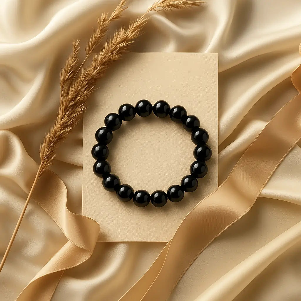 Black Obsidian Bracelet - For Stability And The Right Path