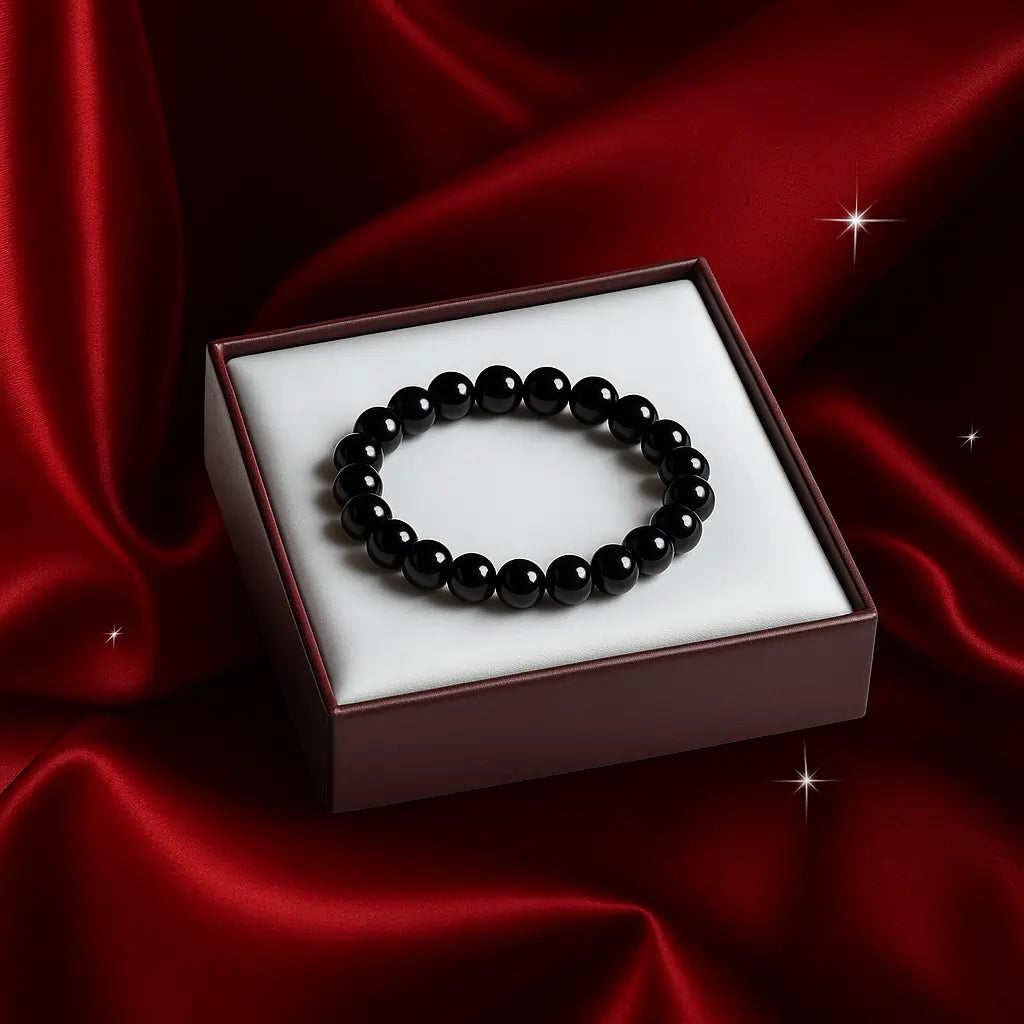 Black Obsidian Bracelet - For Stability And The Right Path