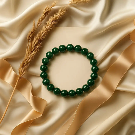 Green Jade Bracelet - For Academic Success & Career Opportunities