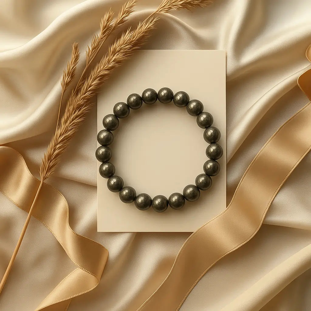 Pyrite Bracelet - MONEY MAGNET (Dhan Yog)