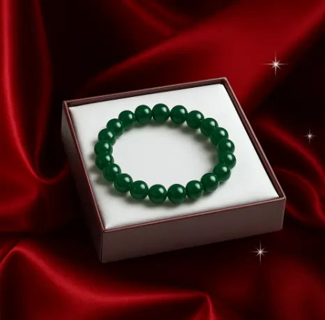 Green Jade Bracelet - For Academic Success & Career Opportunities