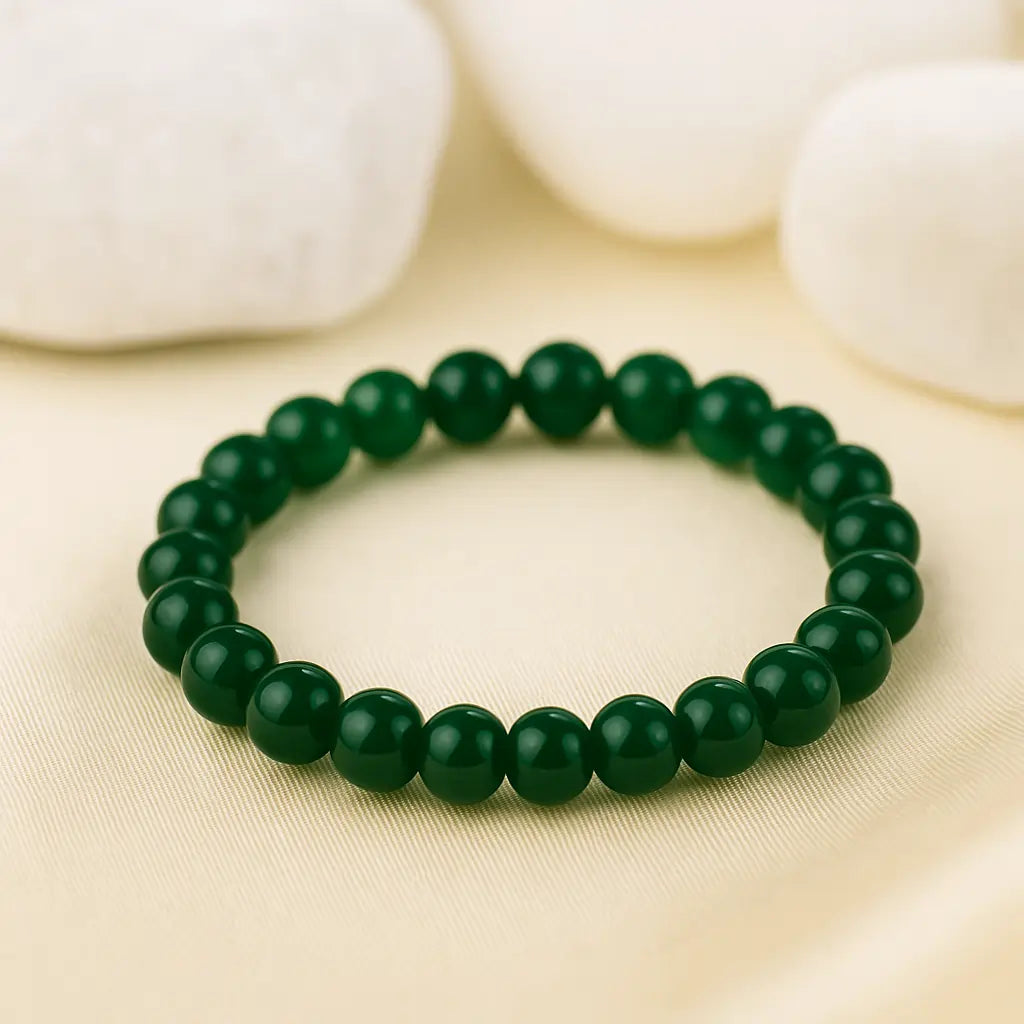 Green Jade Bracelet - For Academic Success & Career Opportunities