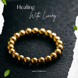 Golden Hematite Bracelet - For Successful Career and Social Image