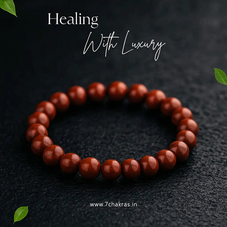 Red Jasper Bracelet - To Stay Focused & Achieve Goals
