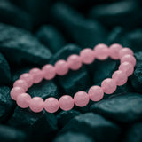 Rose Quartz Bracelet - To Enhance Beauty & Ideal Body Shape