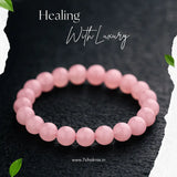 Rose Quartz Bracelet - To Enhance Beauty & Ideal Body Shape